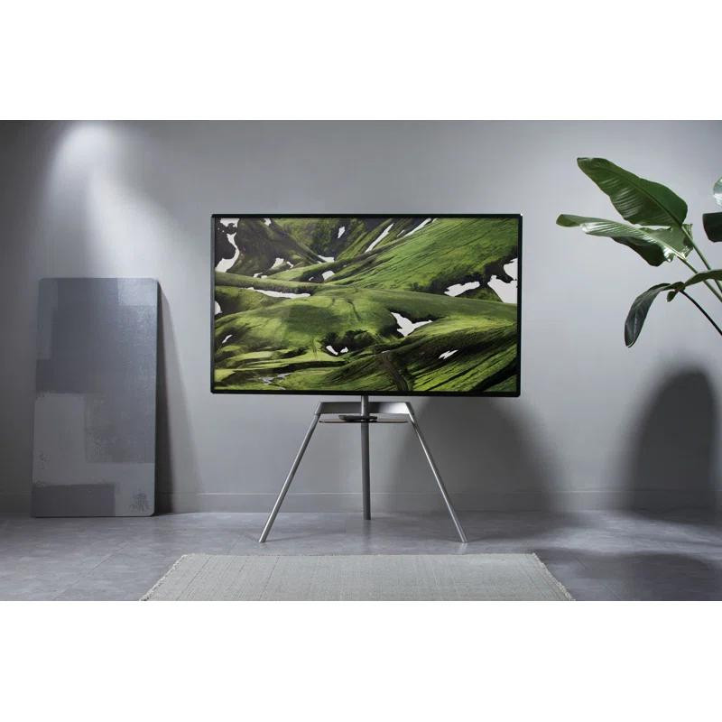 Mount-It Easel TV Stand & Portable TV Tripod Holds up to 88 Pounds and Fits 43 - 65 Inch Screens