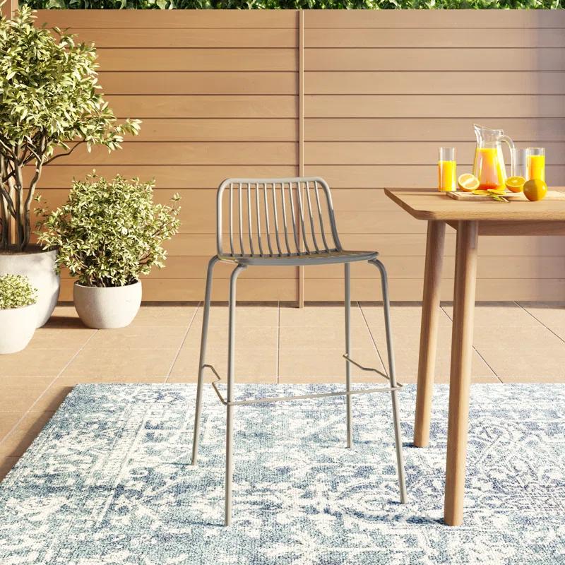Trenton Outdoor Bar Stool (Set of 2)
