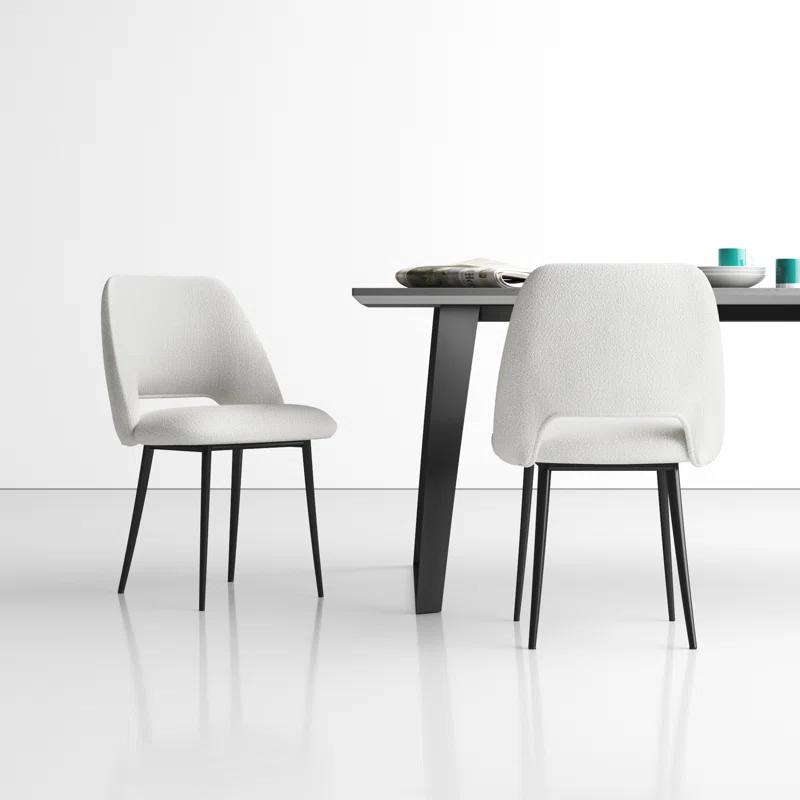 Valdez Boucle Dining Chair