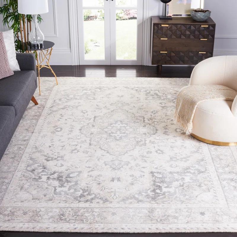 Hand Loomed 50% Wool, 50% Viscose Oriental Rug