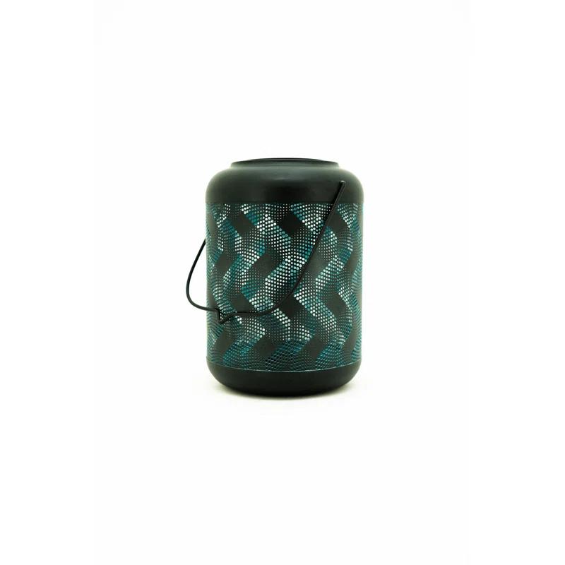 Hi-Line Gift Ltd. Solar Wave Metal Lantern & Reviews | Wayfair