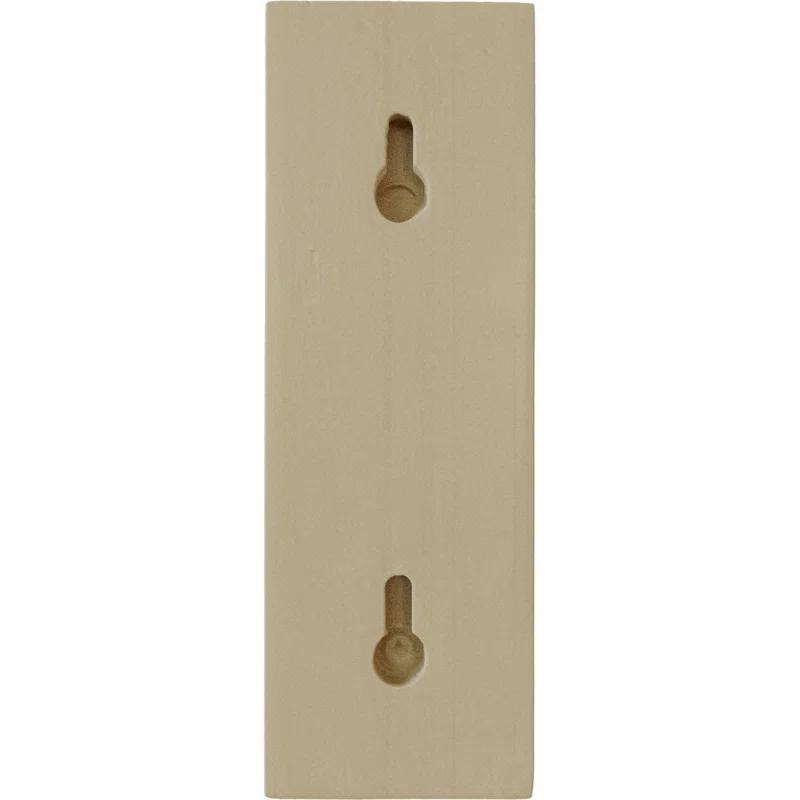 Ekena Millwork Traditional H 2.5'' W D Wood Bracket / Corbel