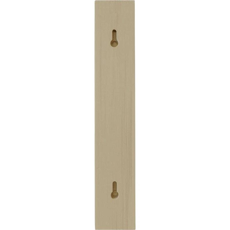 Ekena Millwork Traditional H 2.5'' W D Wood Bracket / Corbel