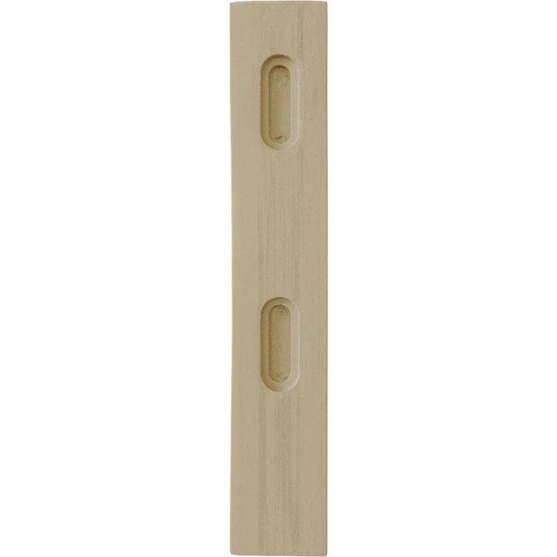 Ekena Millwork 1 3/4"W x 10"D x 10"H Large Olympic Wood Bracket, Rubberwood