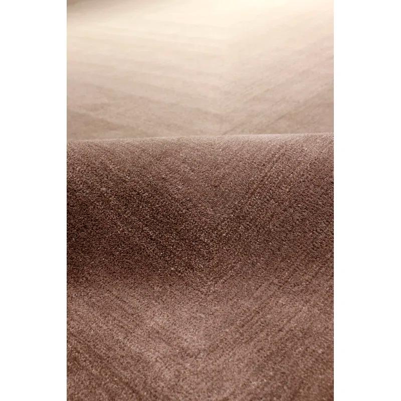 Pasargad Rodeo Ombre Handmade Tufted Brown/Beige Area Rug