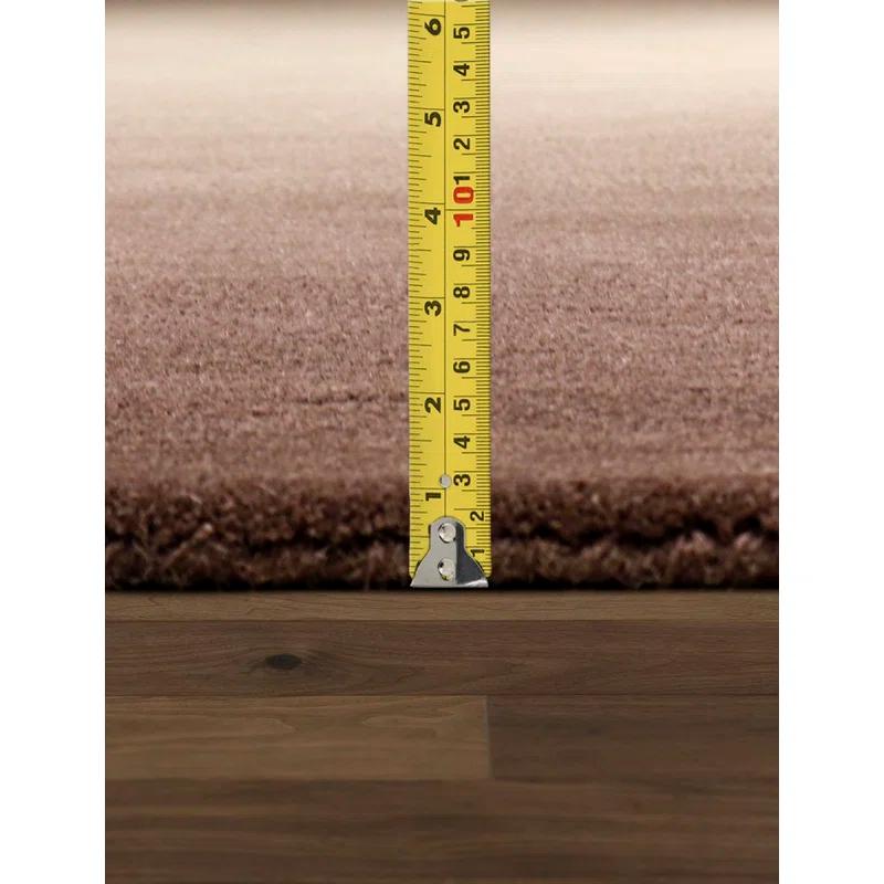 Pasargad Rodeo Ombre Handmade Tufted Brown/Beige Area Rug