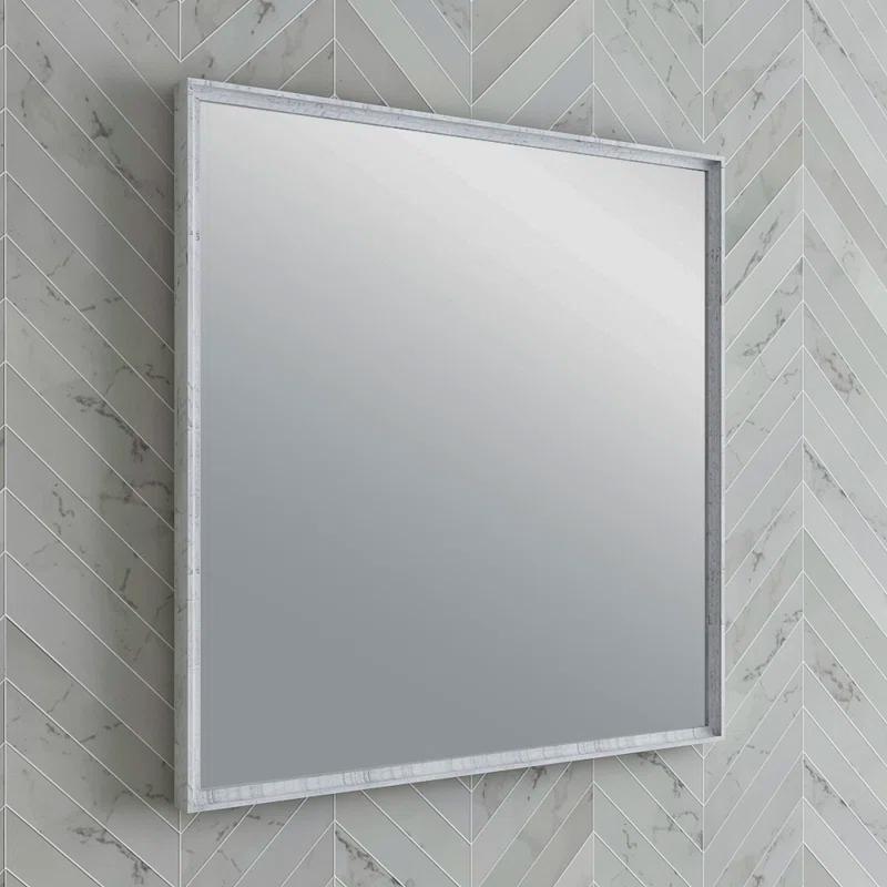 Fresca Formosa Wood Flat Wall Mirror