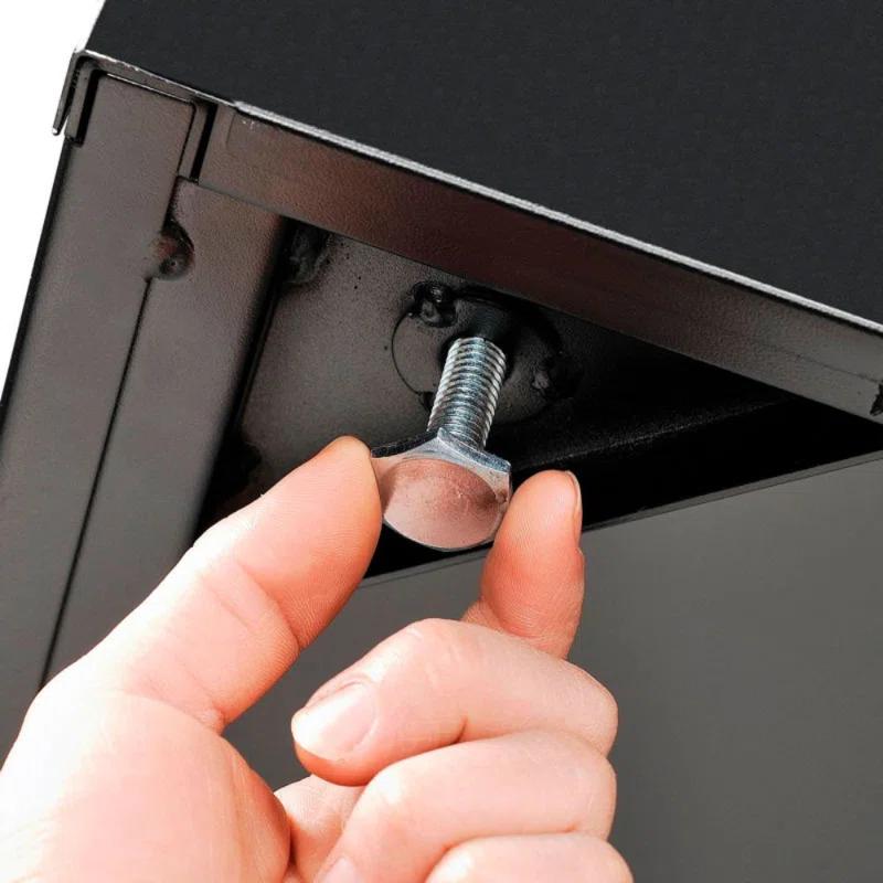 Interion 30'' Wide 5 -Drawer Steel File Cabinet