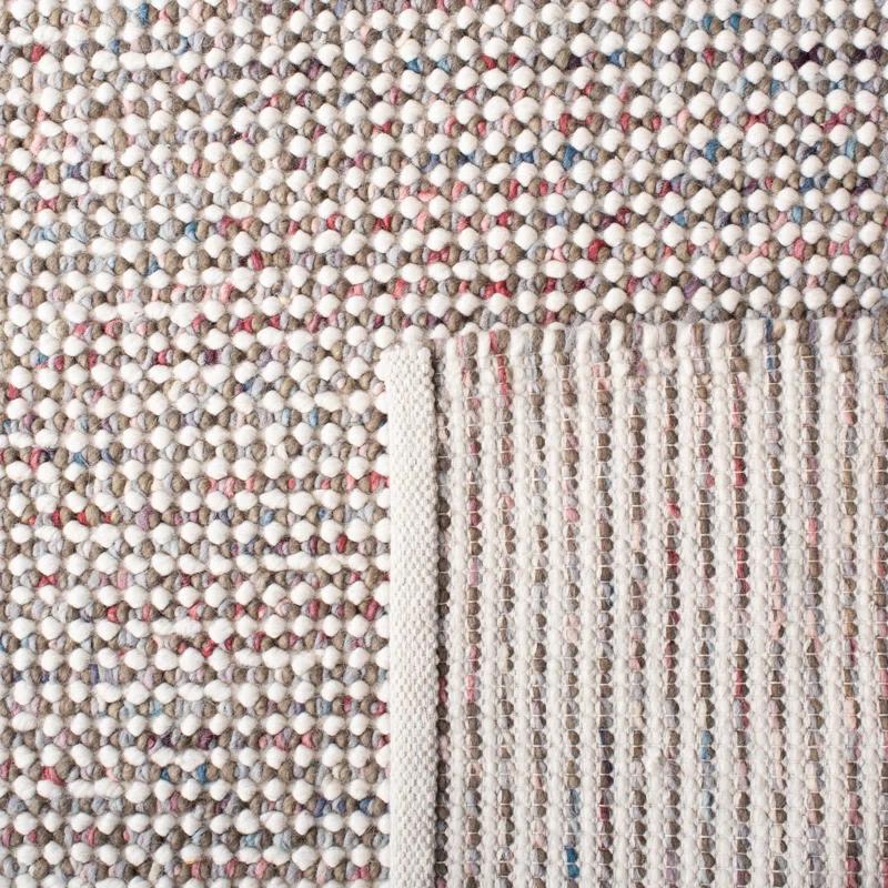 Latitude Run® Vermont Hand Woven Wool Solid Color Rug