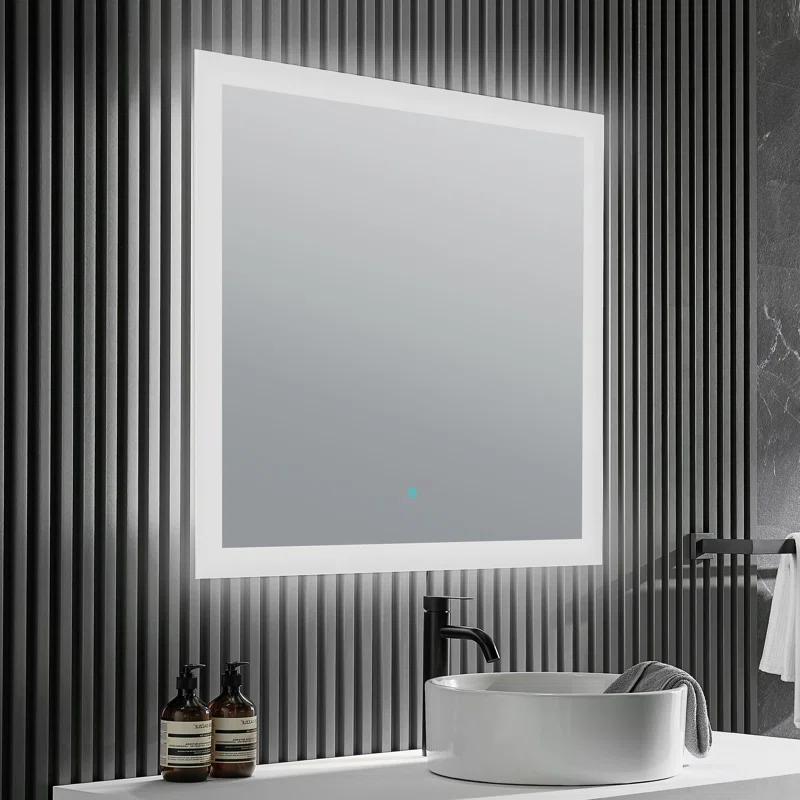 ANZZI Neptune Flat LED Wall Mirror