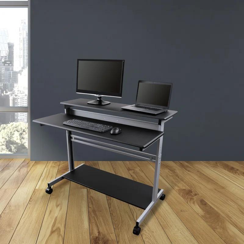 Stand Up Desk Store Rolling Adjustable Height Standing Desk