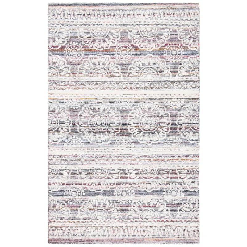 Bungalow Rose Pezanetti Hand Tufted Performance Southwestern Rug