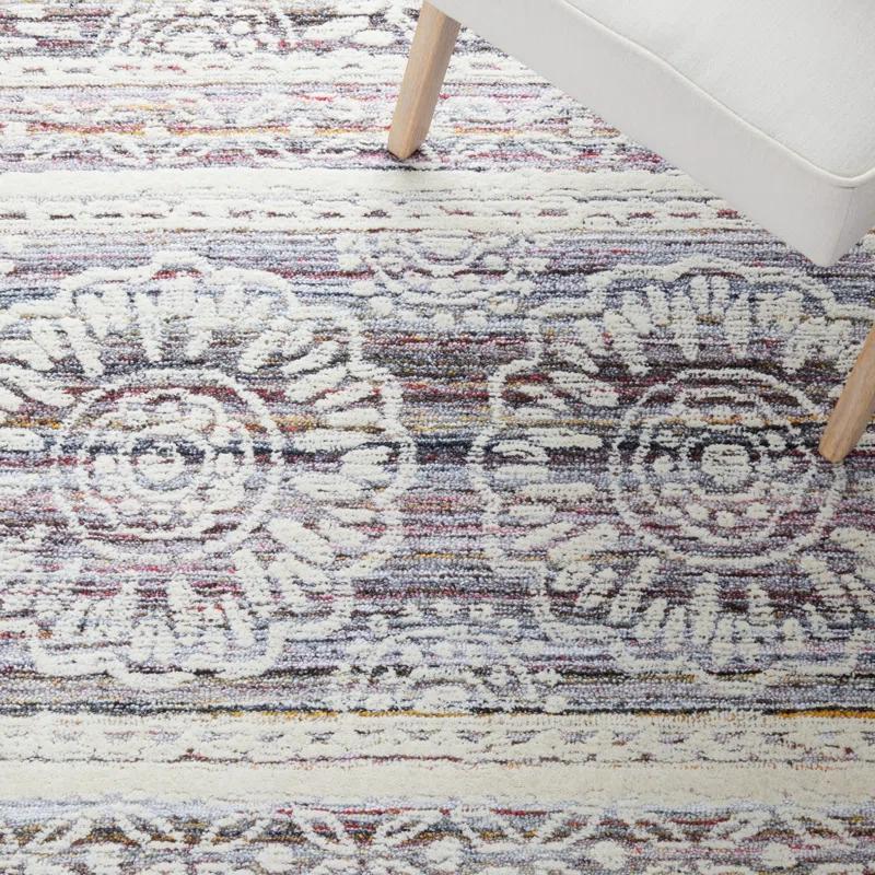 Bungalow Rose Pezanetti Hand Tufted Performance Southwestern Rug