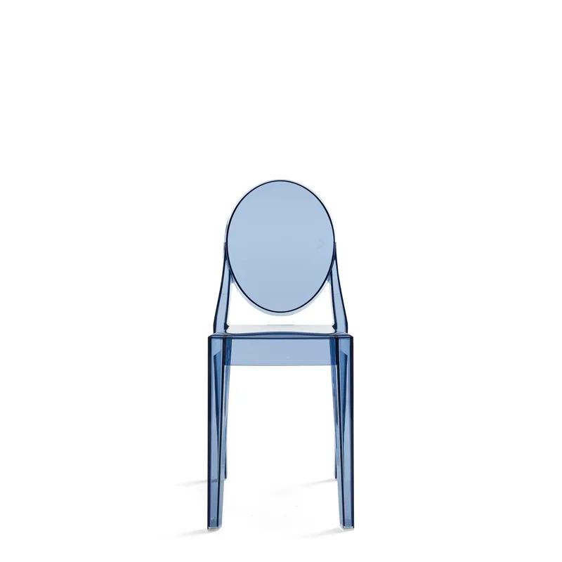 Victoria Ghost Transparent Polycarbonate Stackable Chair