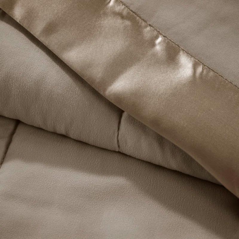 Madison Park Lightweight Down Alternative Blanket with Satin Trim