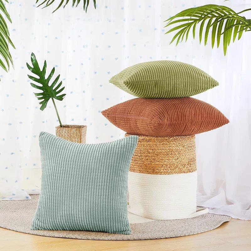 Deconov Reversible Pillow Cover (Set of 2)