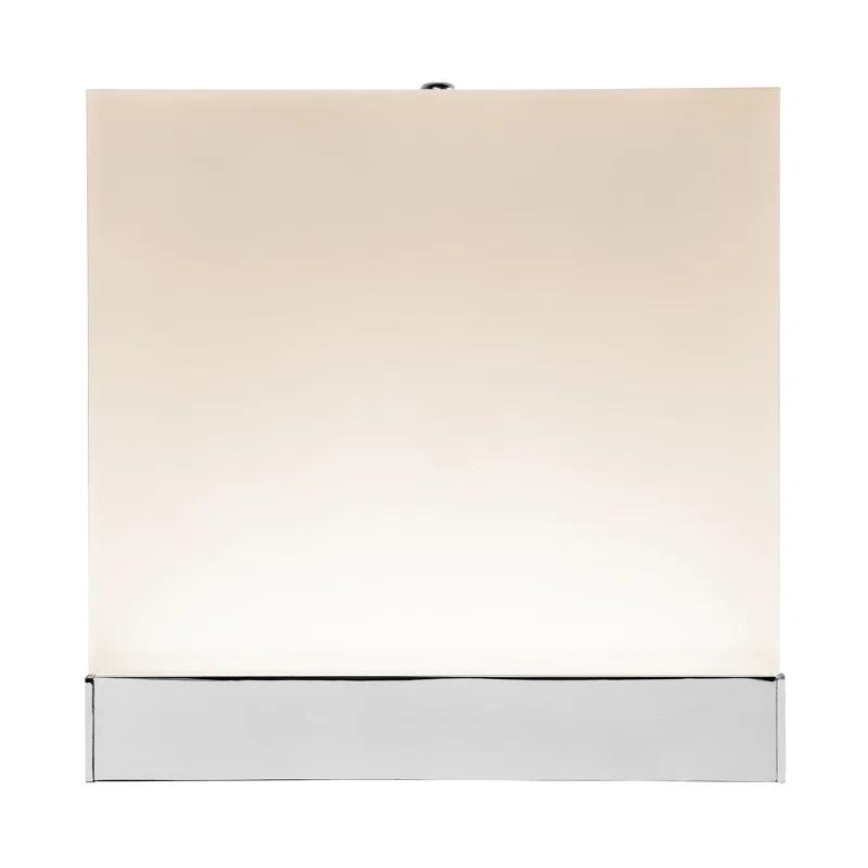 Saadet Chrome Flush Mounted Sconce