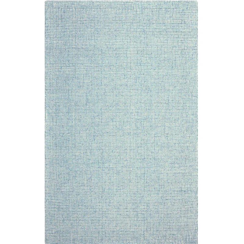 Harrison Hand-Tufted Wool Denim Rectangular Area Rug