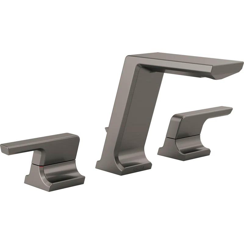 Pivotal 16" Stainless Steel Modern Widespread Bathroom Faucet