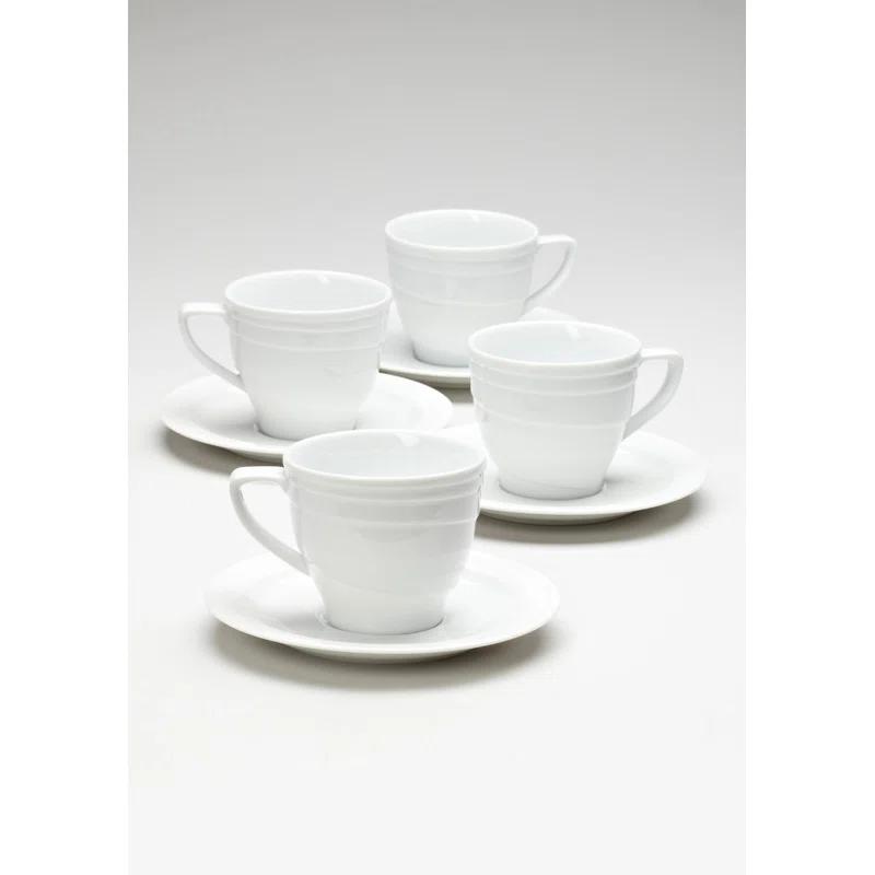 Elan tea cup and saucers (Set of 4)