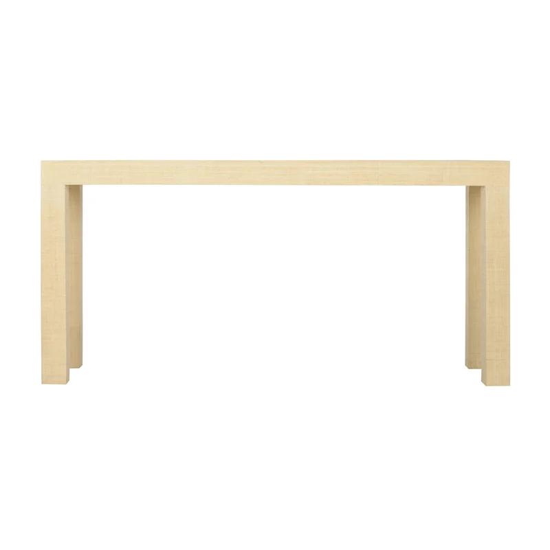 Chelsea House Sanibel 64'' Natural Wood Sleek Console Table