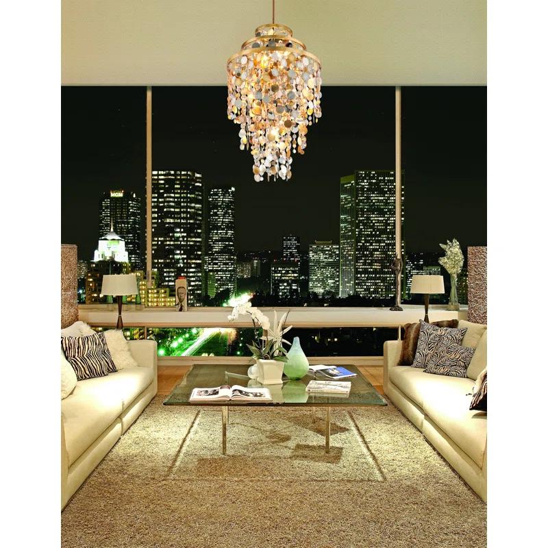 Ambrosia 11-Light Unique / Statement Tiered Chandelier