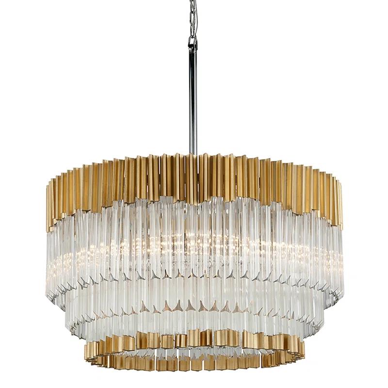 Charisma 8-Light Unique / Statement Tiered Chandelier