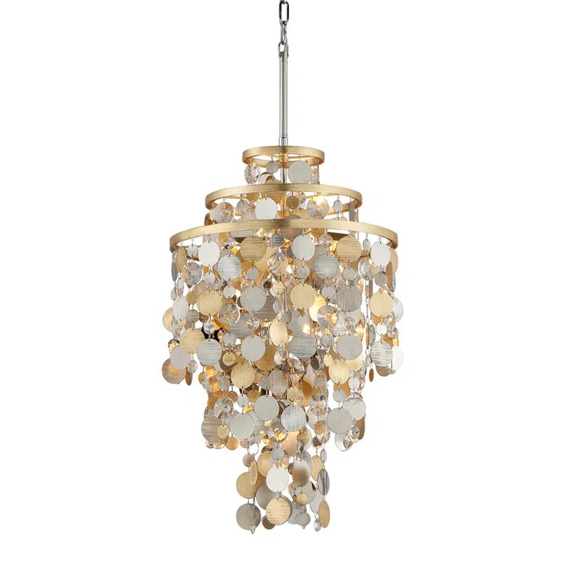 Corbett Lighting Ambrosia 5-Light Unique / Statement Tiered Chandelier