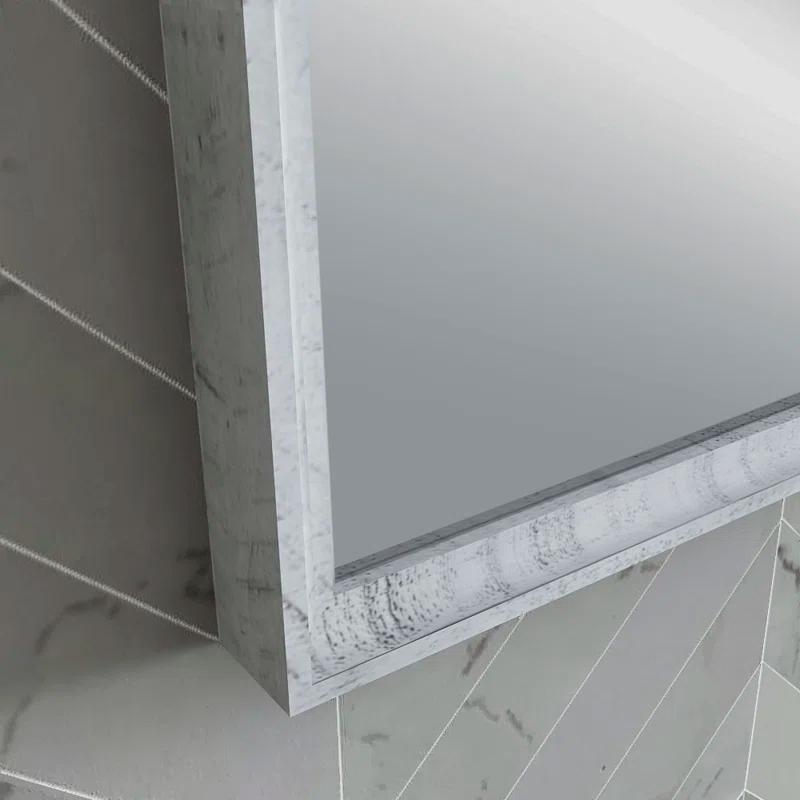 Fresca Formosa Wood Flat Wall Mirror