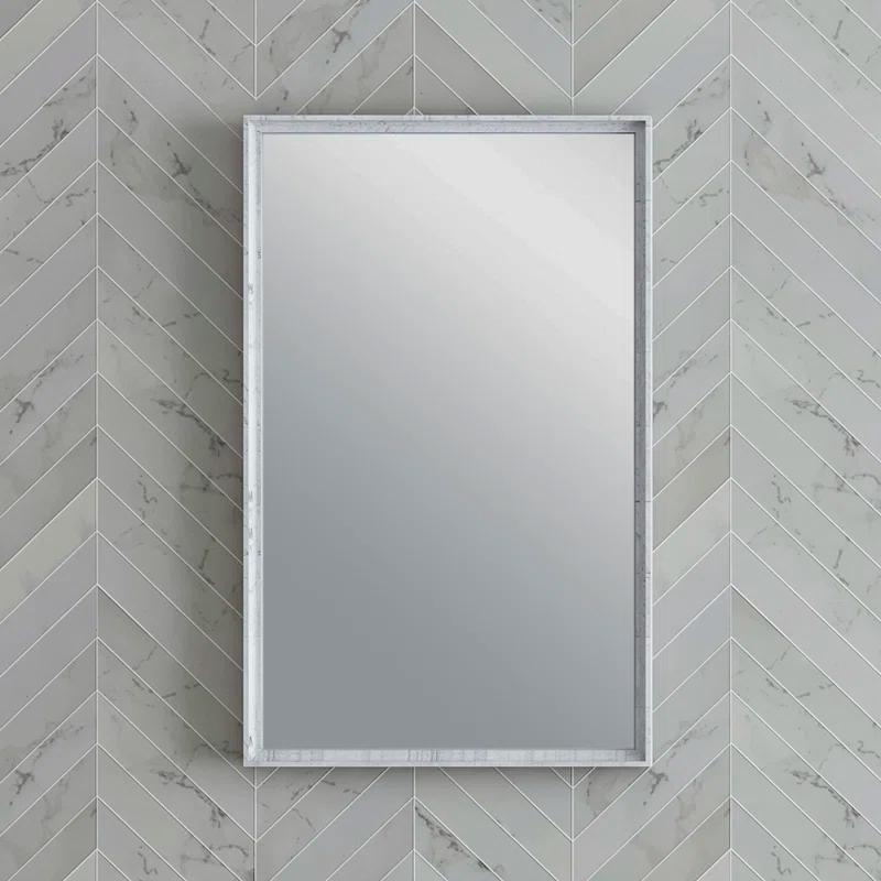Fresca Formosa Wood Flat Wall Mirror