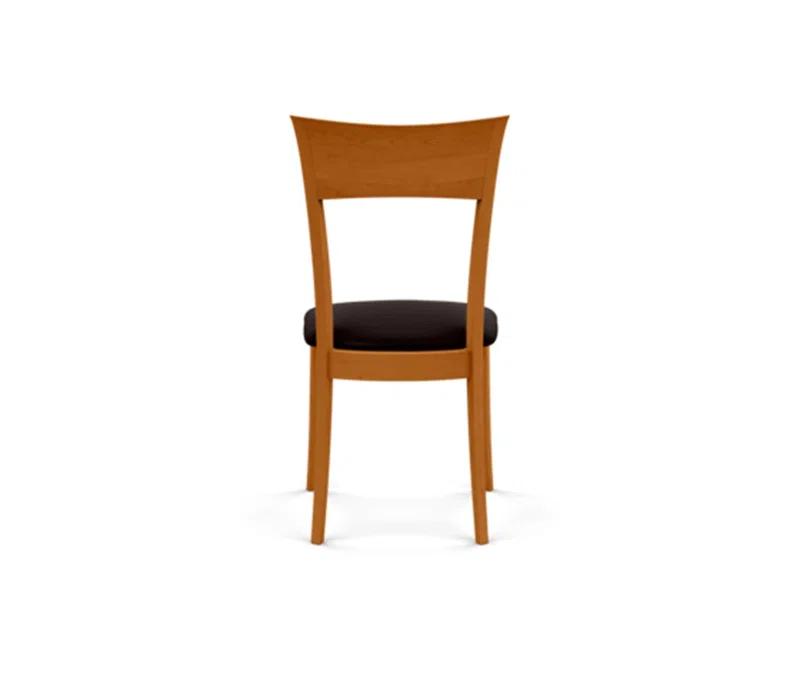 Ingrid Genuine Leather Upholstered Side Chair