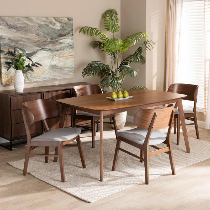 George Oliver Cadie 4 - Person Four Leg Dining Set
