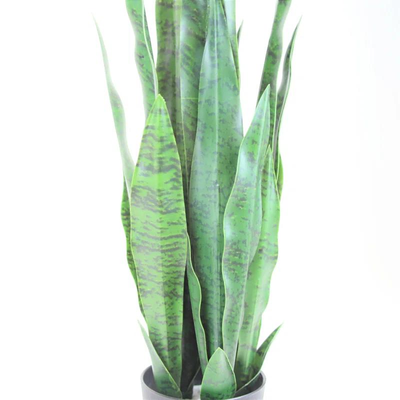 Primrue Faux Snake Plant (Sansevieria) Tree in Pot Liner
