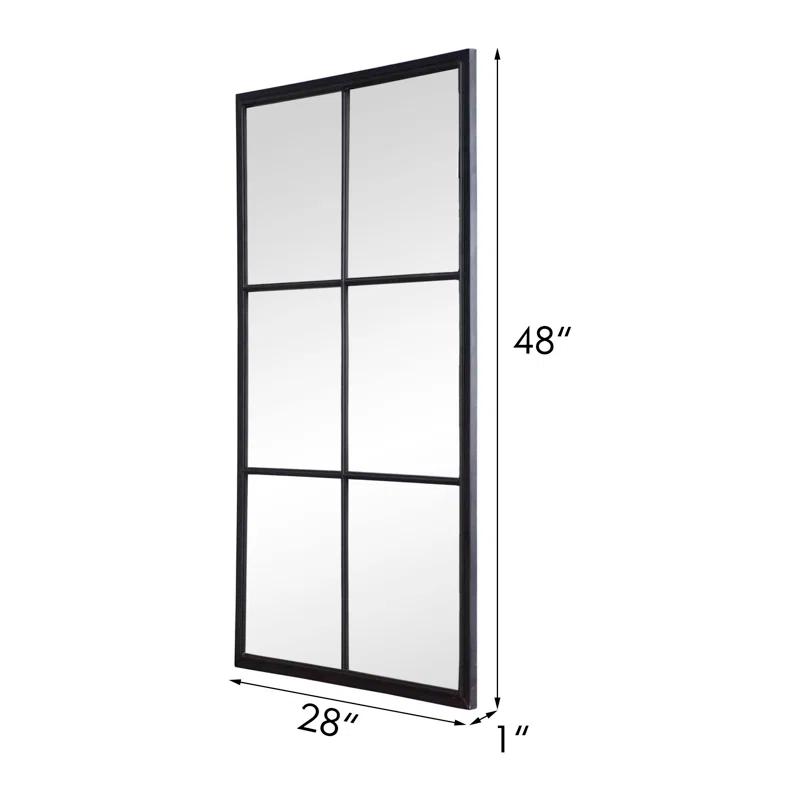 Latitude Run® Metal Flat Mirror