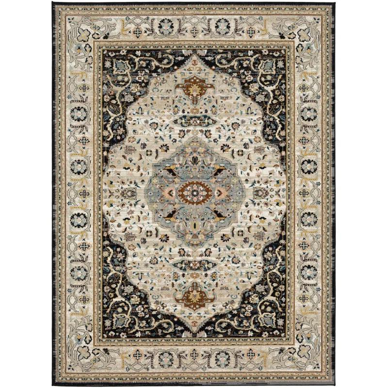 Karastan Chronos Oriental Ivory/Gray Area Rug