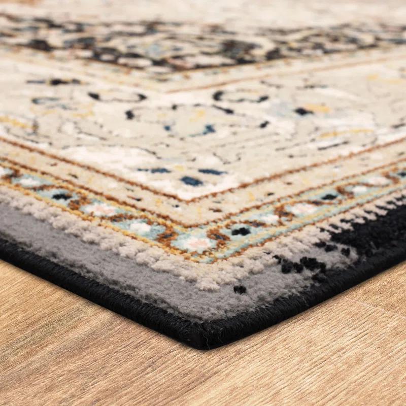 Karastan Chronos Oriental Ivory/Gray Area Rug