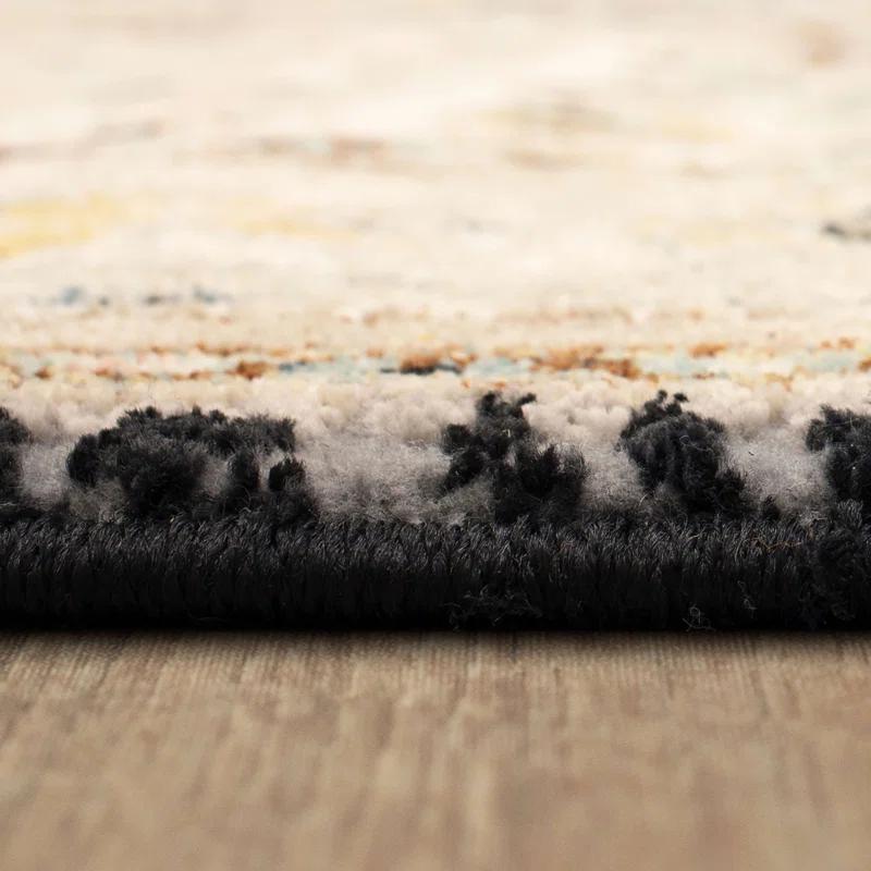 Karastan Chronos Oriental Ivory/Gray Area Rug