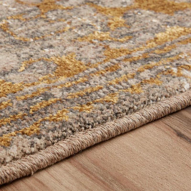 Karastan Amur Brown/Orange Area Rug
