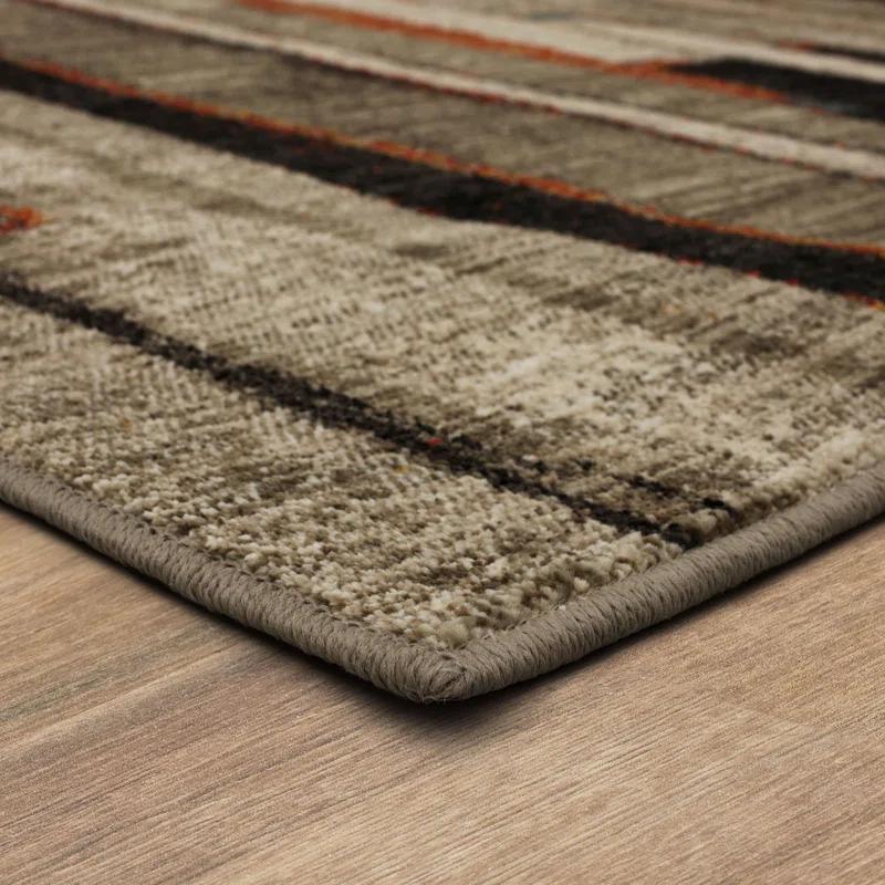 Karastan Black/Gray Area Rug