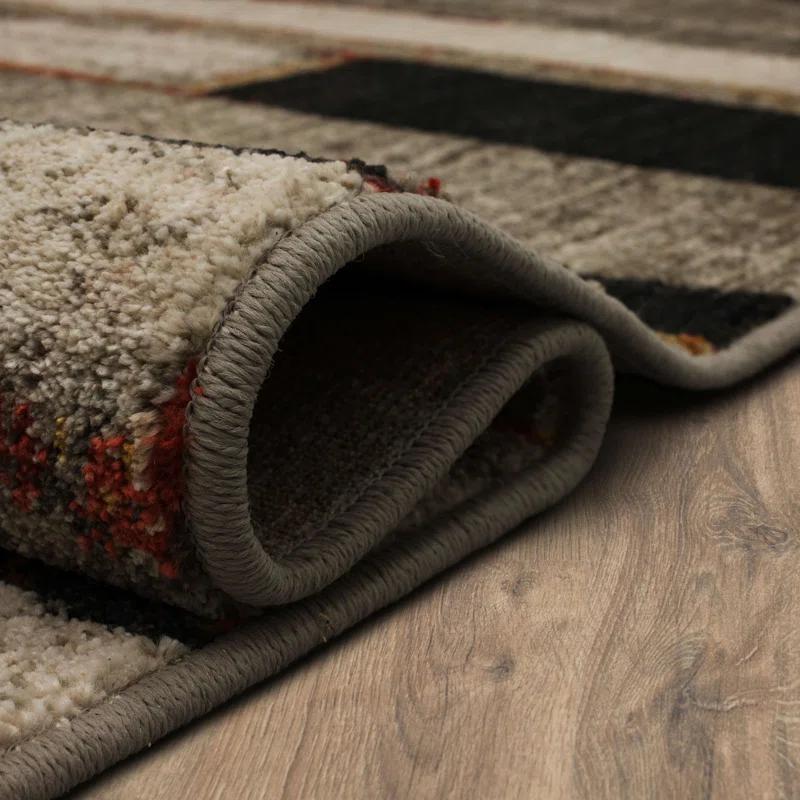 Karastan Black/Gray Area Rug