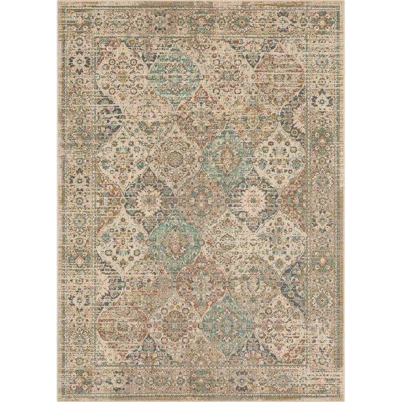 Eco-Friendly Hartwell Blue Synthetic 2' x 3' Area Rug