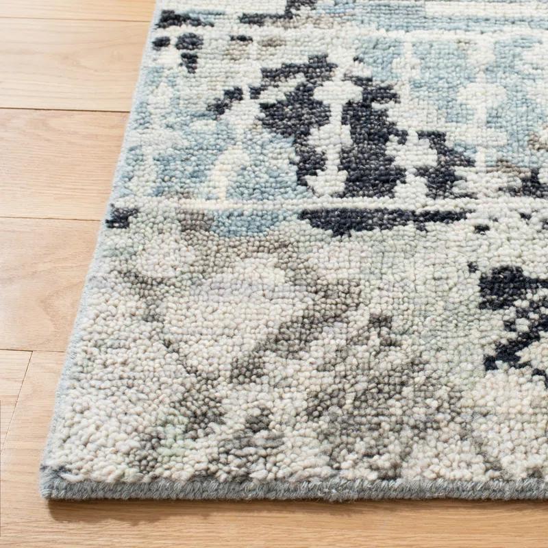 Safavieh Southwestern Hand Knotted 80% Wool And 20% Cotton Southwestern Rug