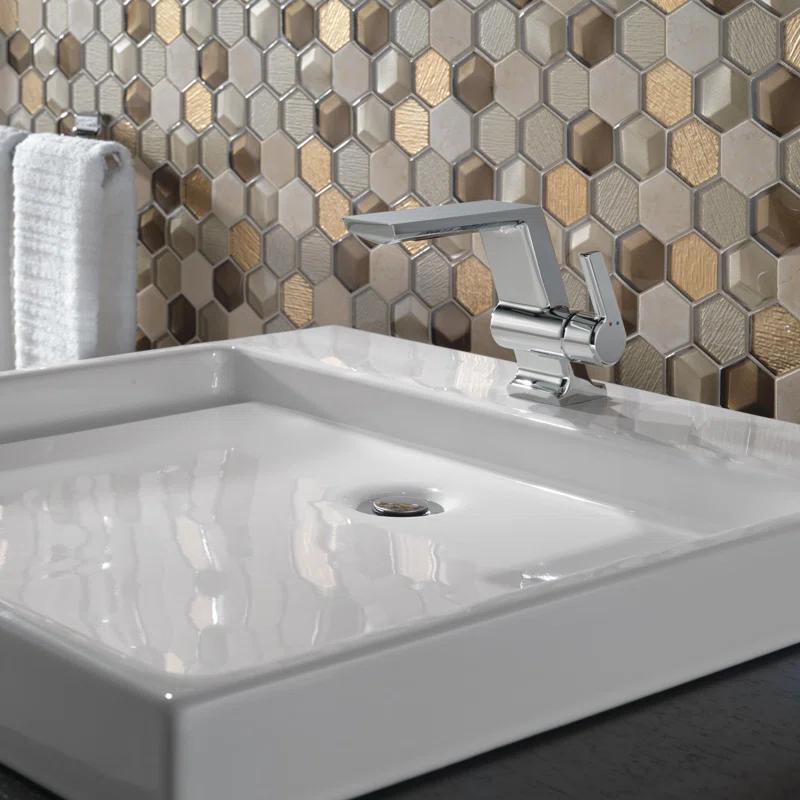 Pivotal Single Hole Bathroom Faucet with DIAMOND™ Seal Technology