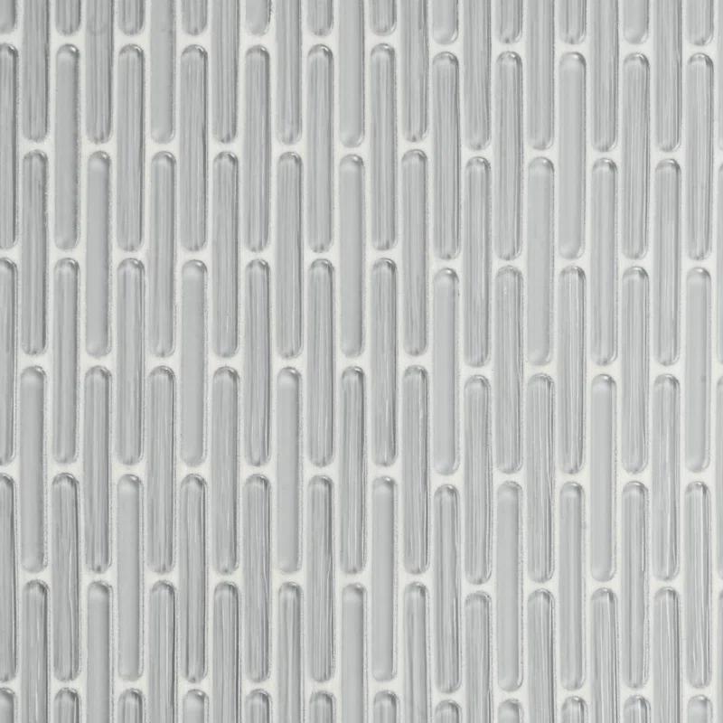 Reed 11.81 in. x 12.04 in. Polished Glass Wall Mosaic Tile (0.98 Sq. Ft. / Each)