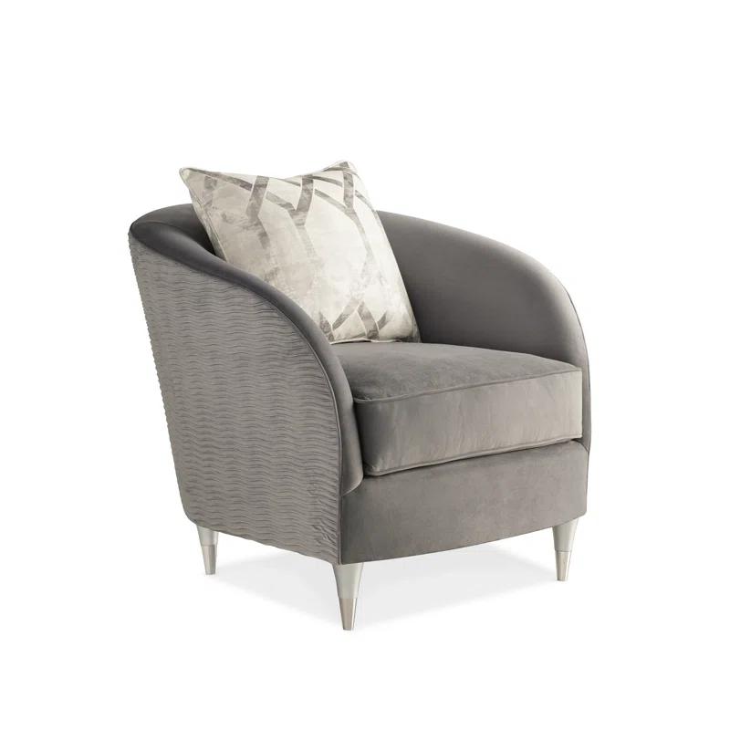 Farrah Upholstered Barrel Chair