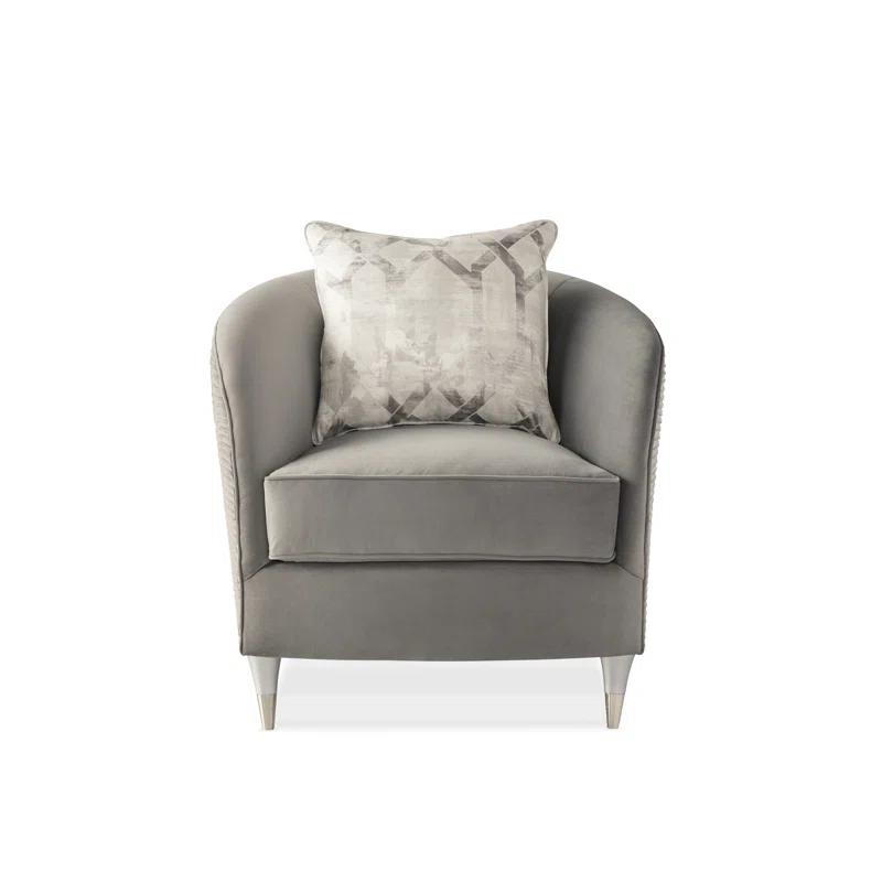 Farrah Upholstered Barrel Chair