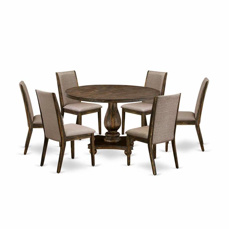 23 Pedestal Dining Set