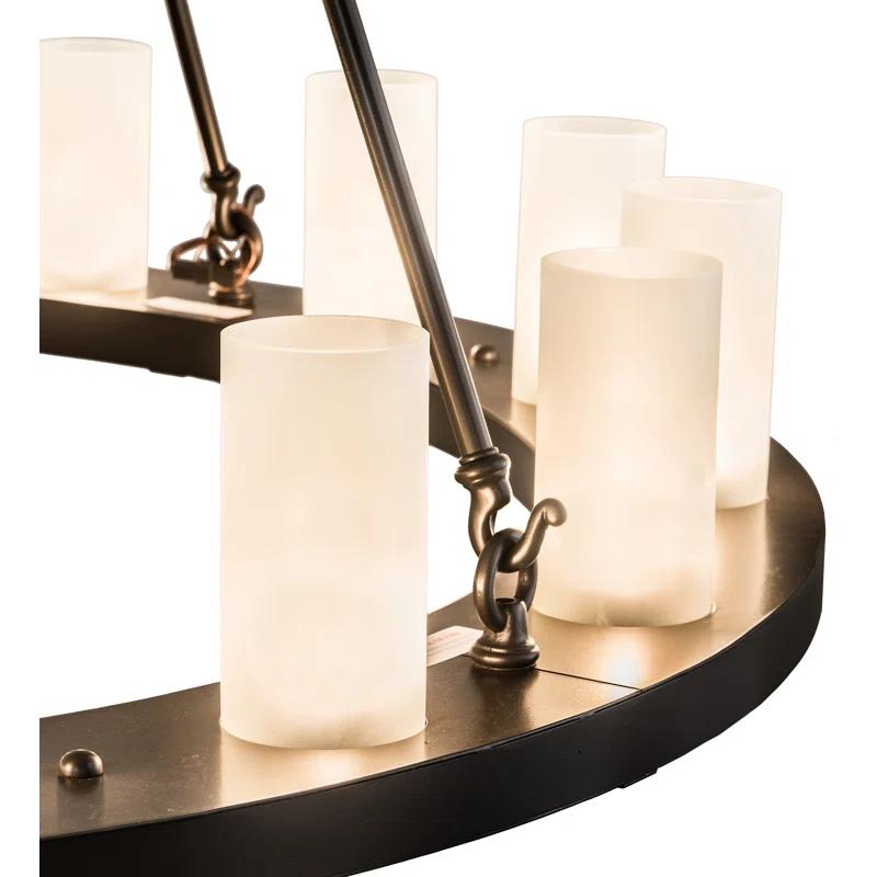 2nd Ave Lighting Loxley 16 - Light Timeless Bronze Unique/Statement Pendant