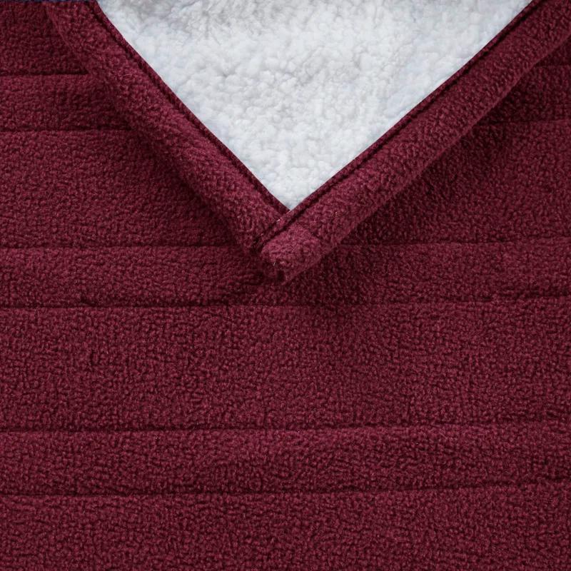 Serta Serta Fleece to Sherpa Heated Throw