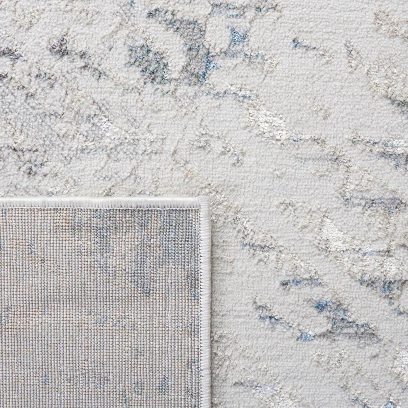 Steelside™ Wayde Abstract Gray/Beige Area Rug
